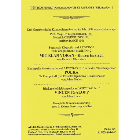 Mit Elan voran